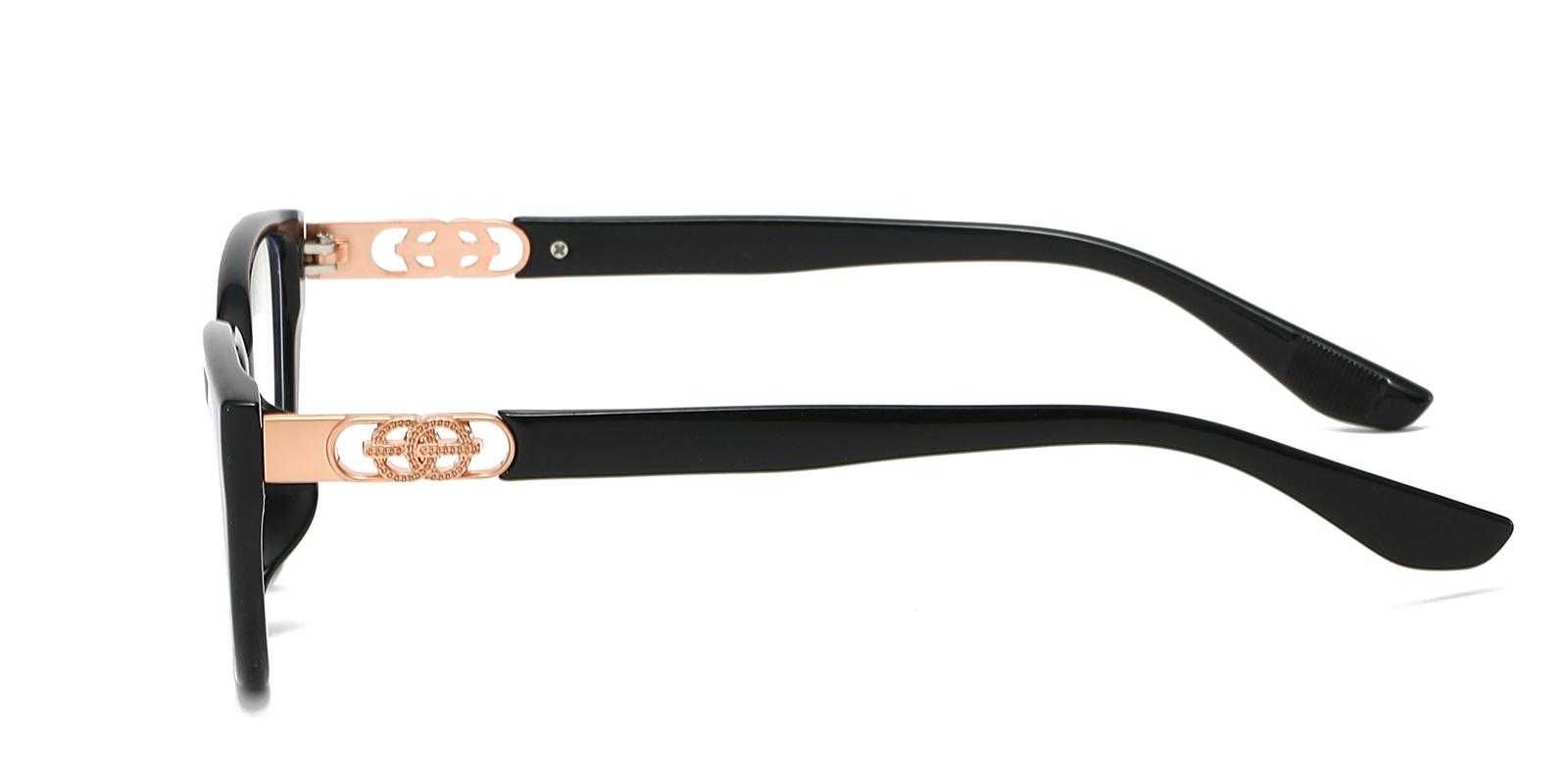 Noun Black TR Eyeglasses , UniversalBridgeFit Frames from ABBE Glasses