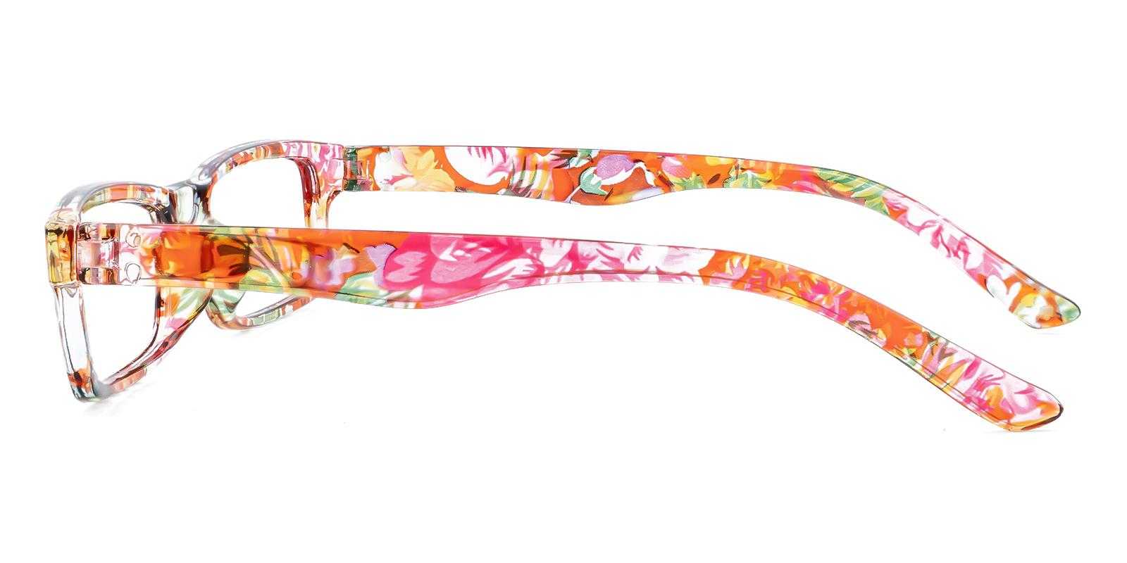 Taurus Pink Plastic Eyeglasses , UniversalBridgeFit Frames from ABBE Glasses