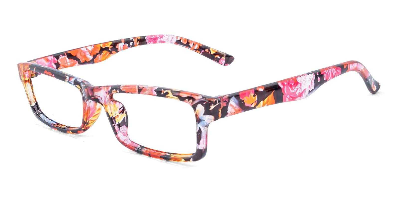 Taurus Red Plastic Eyeglasses , UniversalBridgeFit Frames from ABBE Glasses