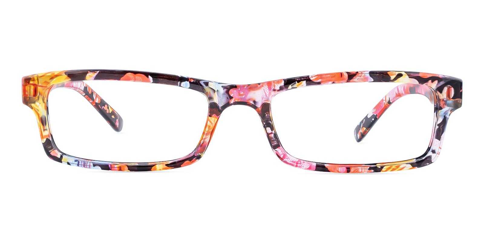 Taurus Red Plastic Eyeglasses , UniversalBridgeFit Frames from ABBE Glasses