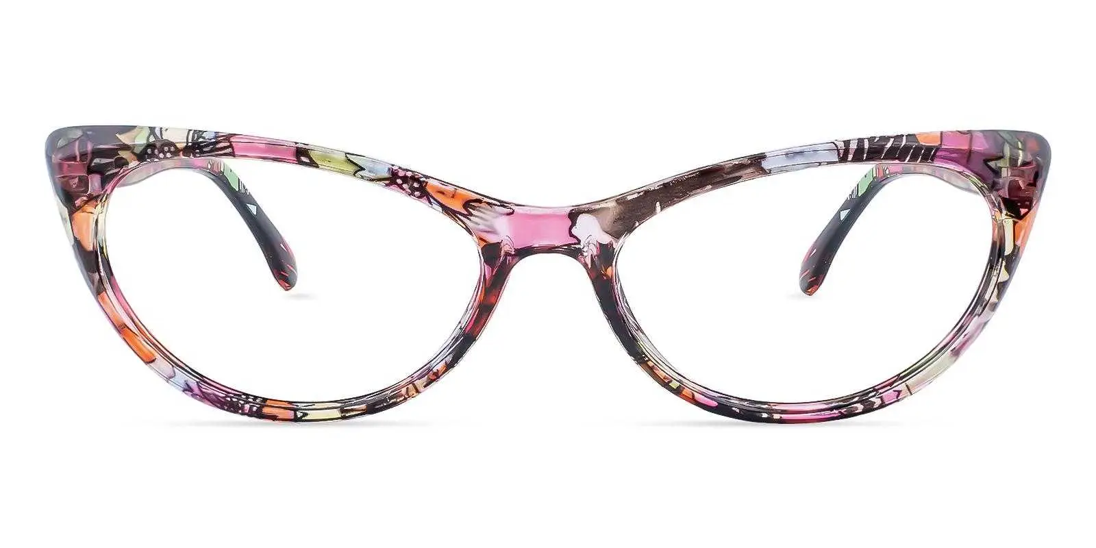 Bruno Red Plastic Eyeglasses , SpringHinges , UniversalBridgeFit Frames from ABBE Glasses