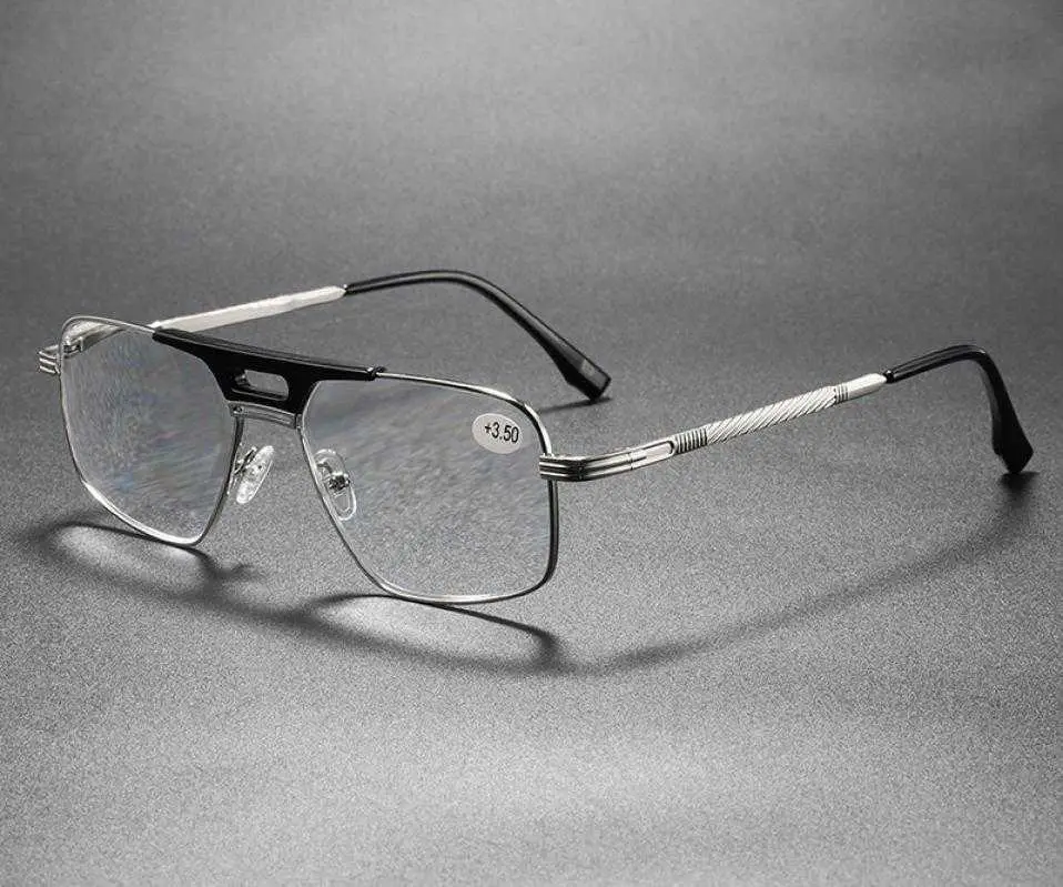 Astoria Silver Metal Eyeglasses , SpringHinges , UniversalBridgeFit Frames from ABBE Glasses