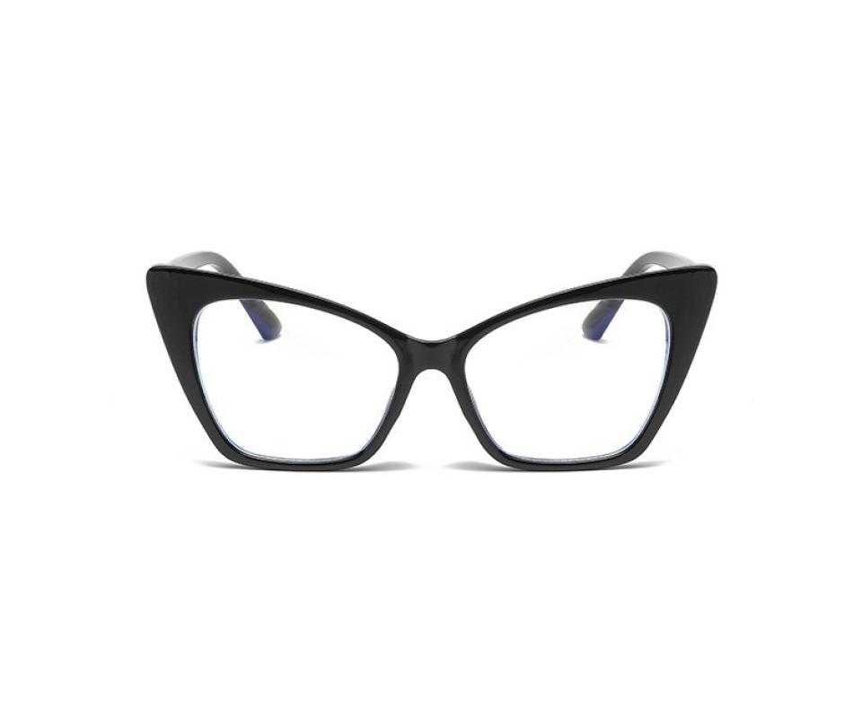 Riverside Black Plastic Eyeglasses , UniversalBridgeFit Frames from ABBE Glasses