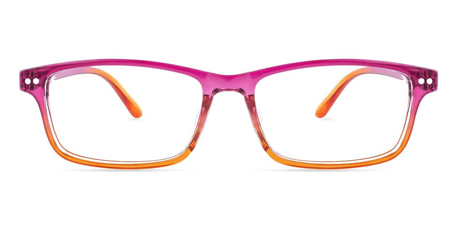 Modesto Purple Plastic Eyeglasses , SpringHinges , UniversalBridgeFit Frames from ABBE Glasses