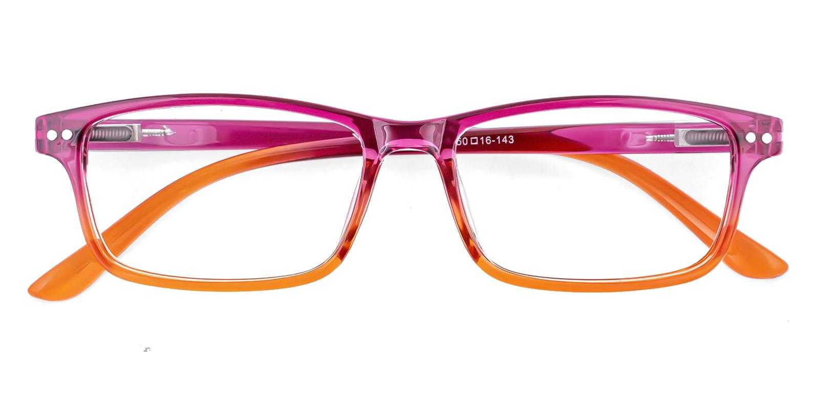 Modesto Purple Plastic Eyeglasses , SpringHinges , UniversalBridgeFit Frames from ABBE Glasses