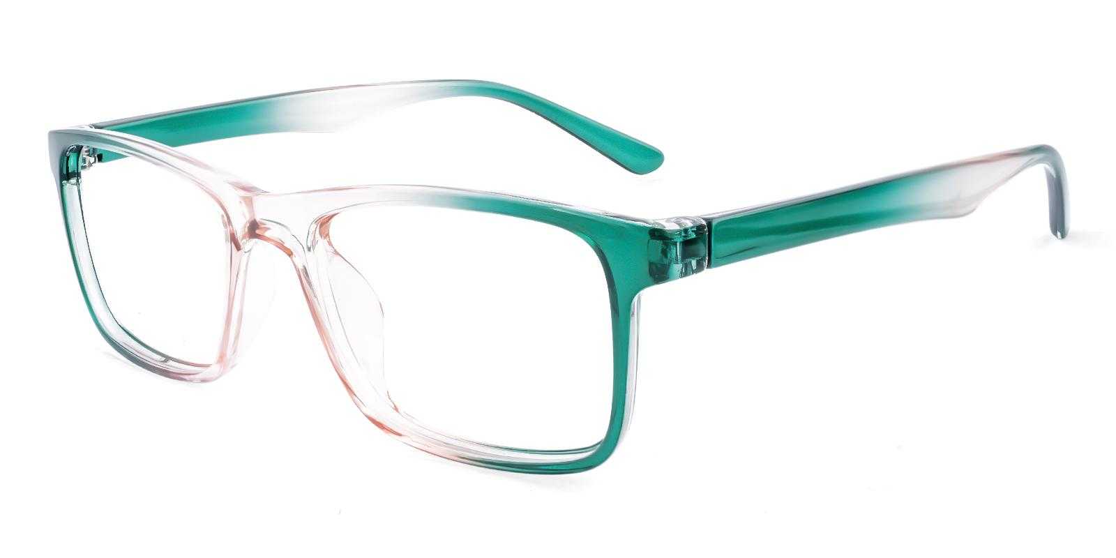 Gabrielle Green Plastic Eyeglasses , UniversalBridgeFit Frames from ABBE Glasses