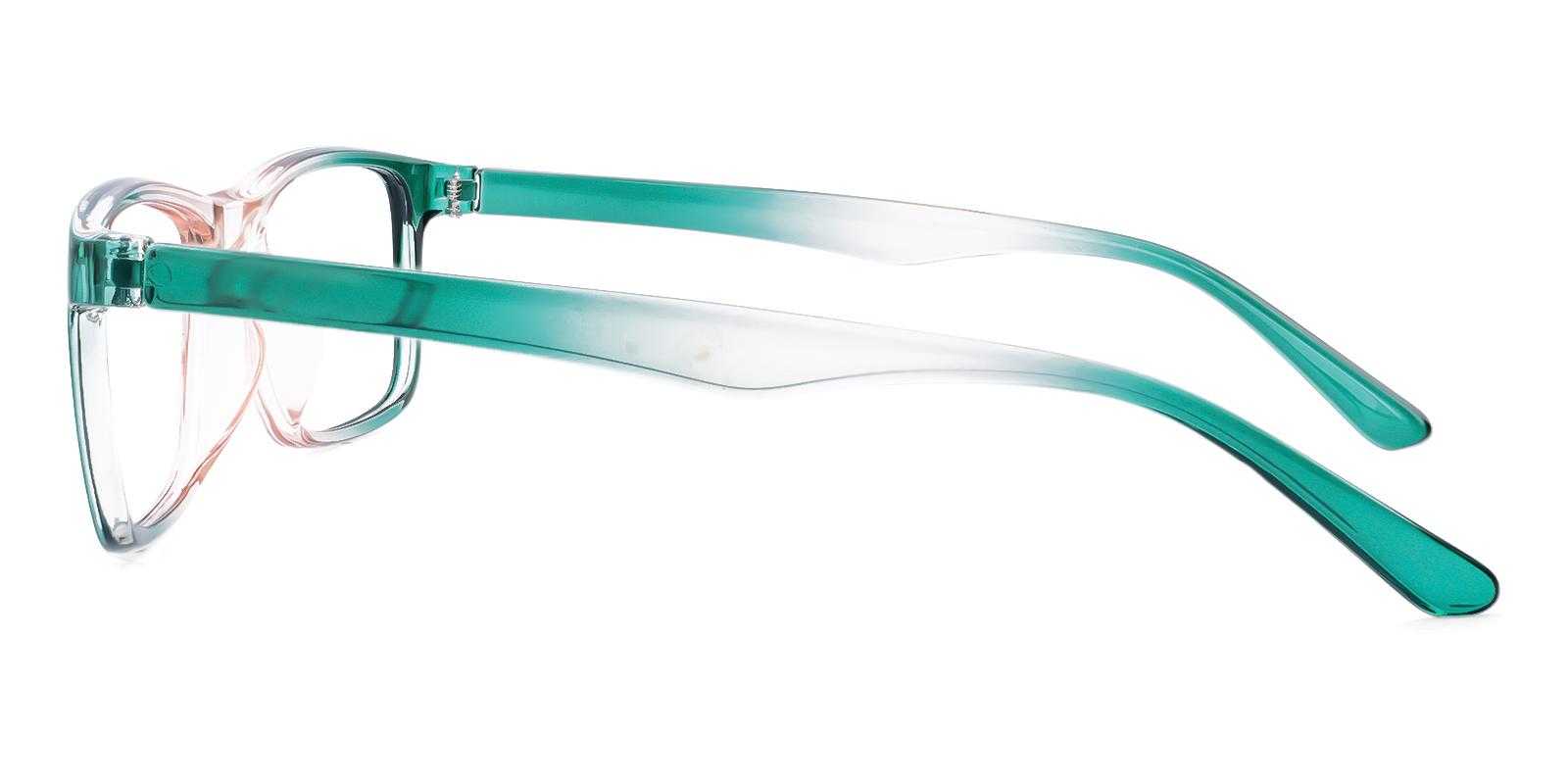 Gabrielle Green Plastic Eyeglasses , UniversalBridgeFit Frames from ABBE Glasses
