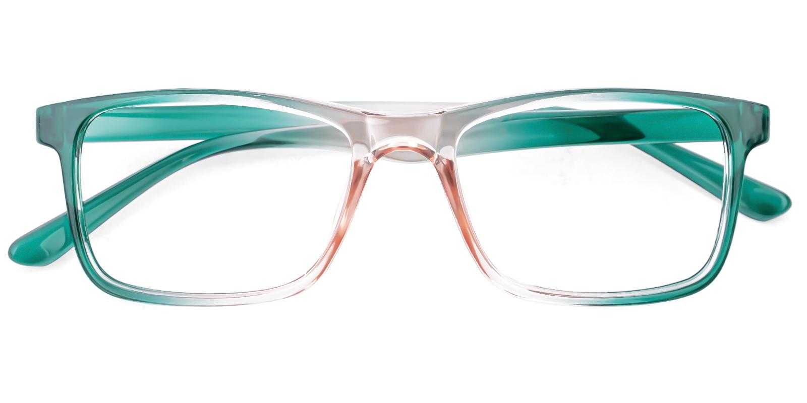 Gabrielle Green Plastic Eyeglasses , UniversalBridgeFit Frames from ABBE Glasses