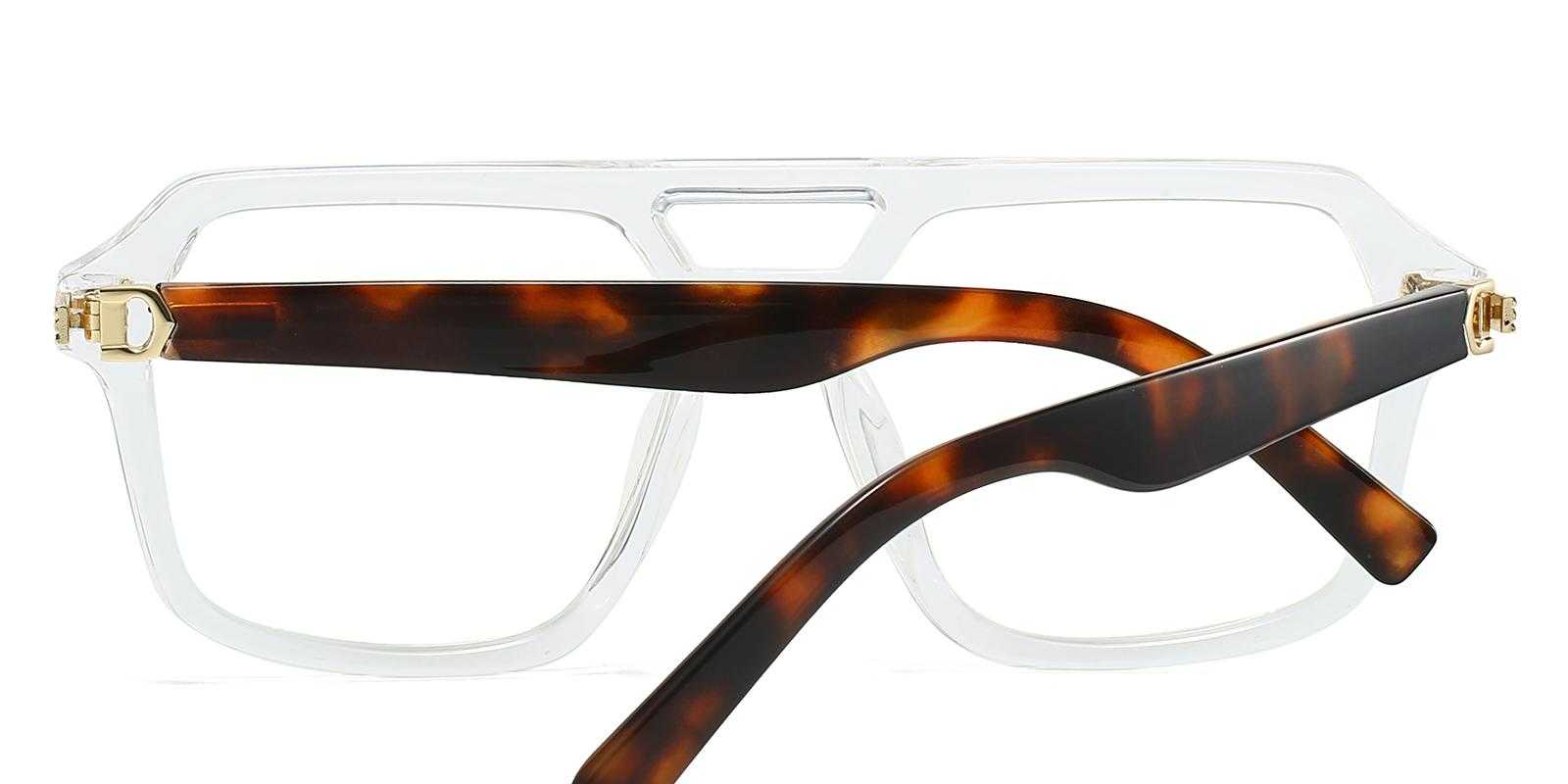 Christoper Fclear Plastic Eyeglasses , UniversalBridgeFit Frames from ABBE Glasses