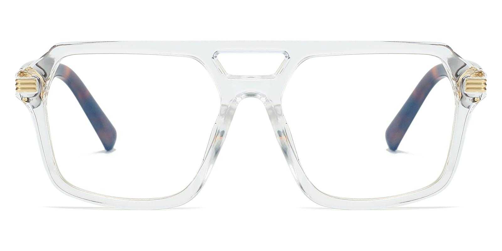Christoper Fclear Plastic Eyeglasses , UniversalBridgeFit Frames from ABBE Glasses