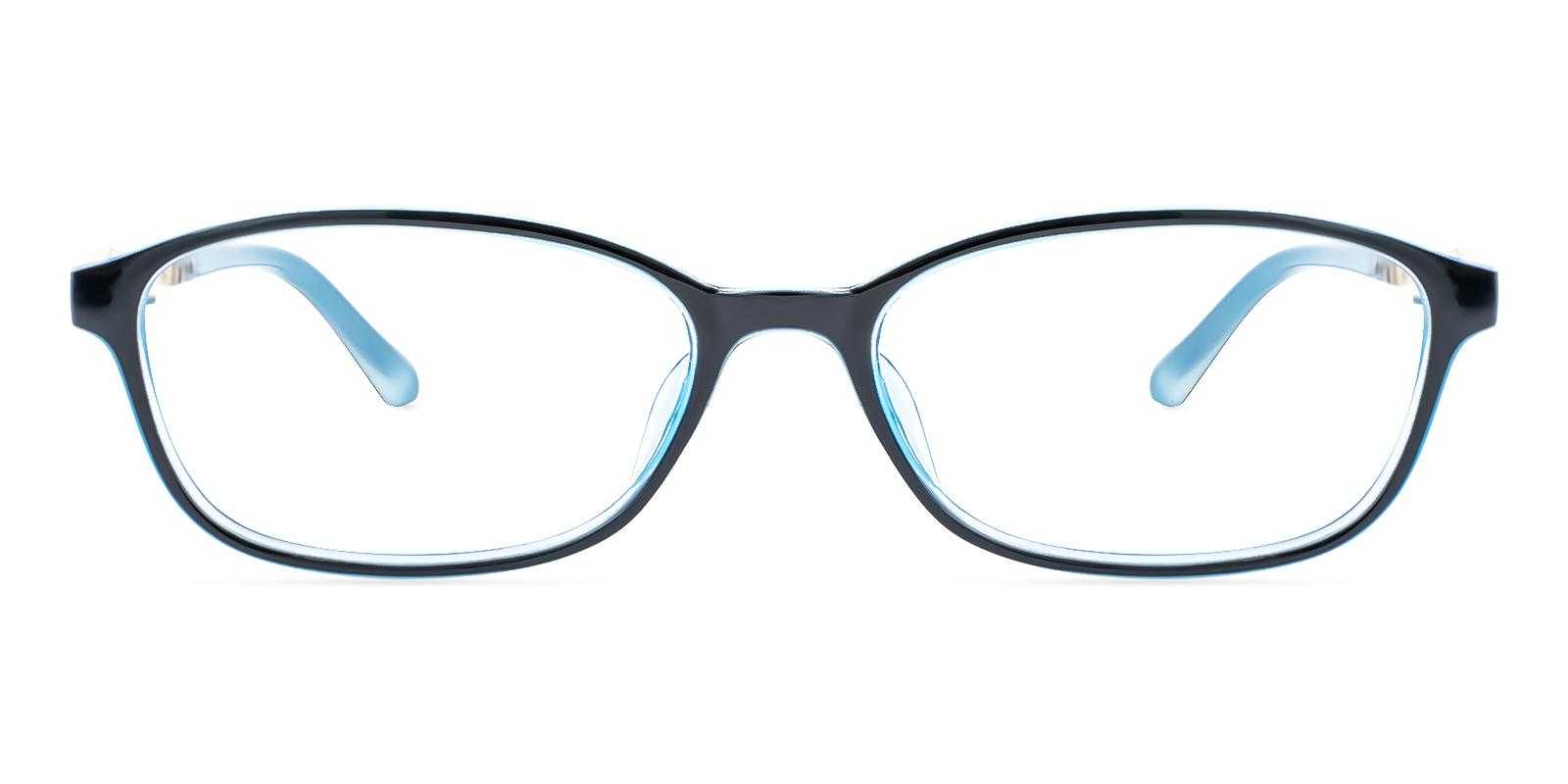 Judith Blue Plastic Eyeglasses , UniversalBridgeFit Frames from ABBE Glasses