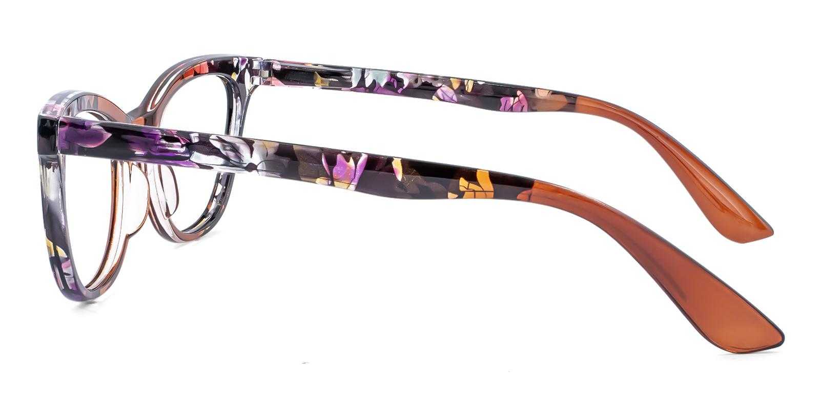 Gulfport Brown Plastic Eyeglasses , SpringHinges , UniversalBridgeFit Frames from ABBE Glasses
