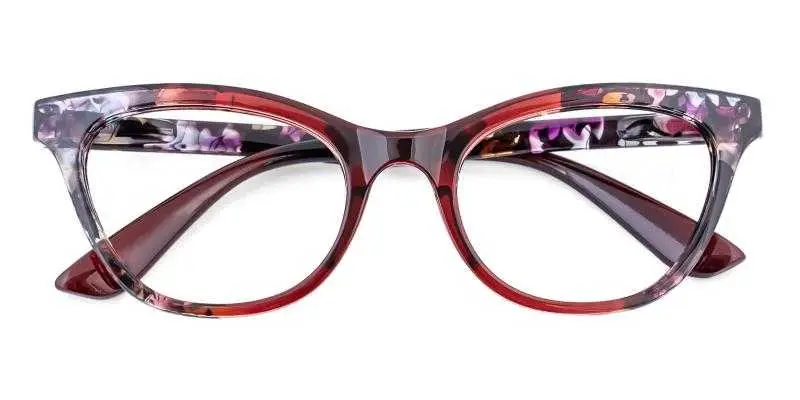 Gulfport Red  Frames from ABBE Glasses