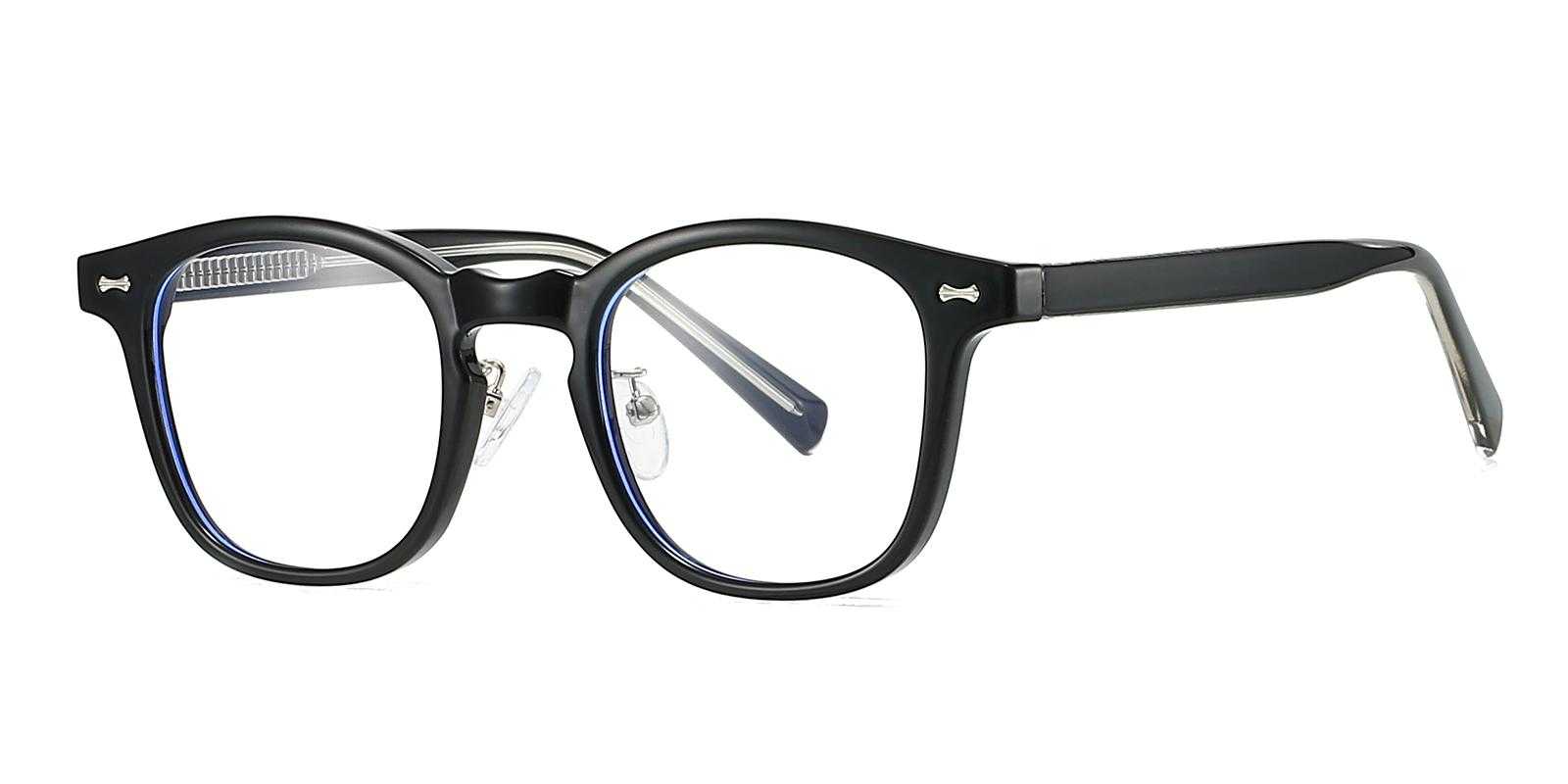 Bernie Black TR Eyeglasses , NosePads Frames from ABBE Glasses
