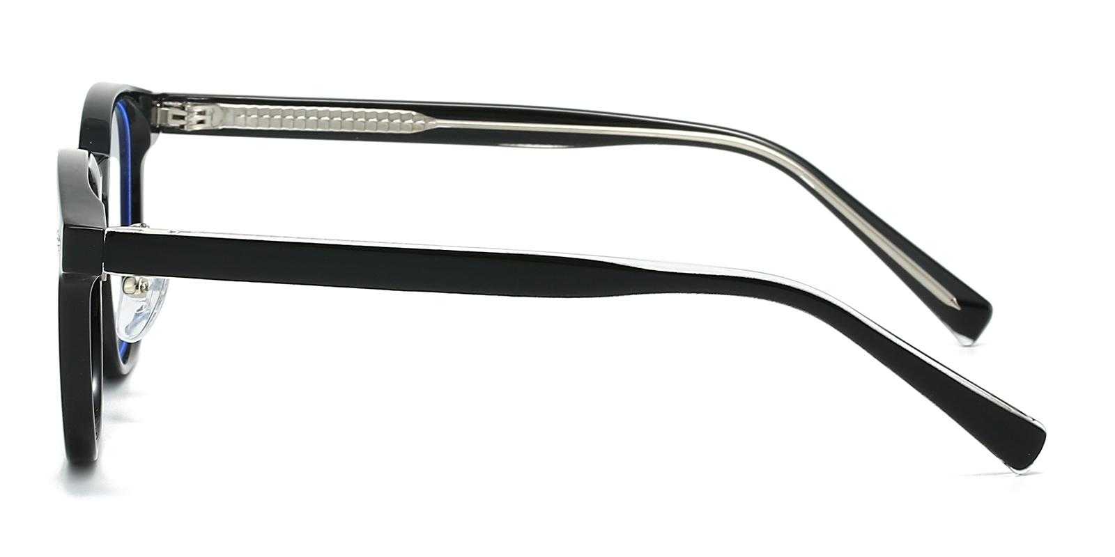 Bernie Black TR Eyeglasses , NosePads Frames from ABBE Glasses