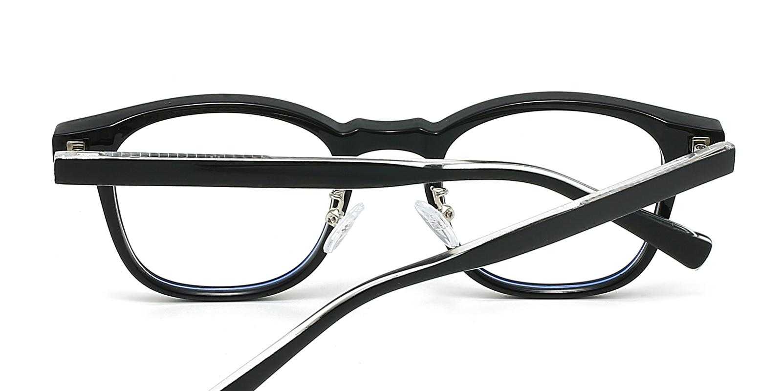 Bernie Black TR Eyeglasses , NosePads Frames from ABBE Glasses