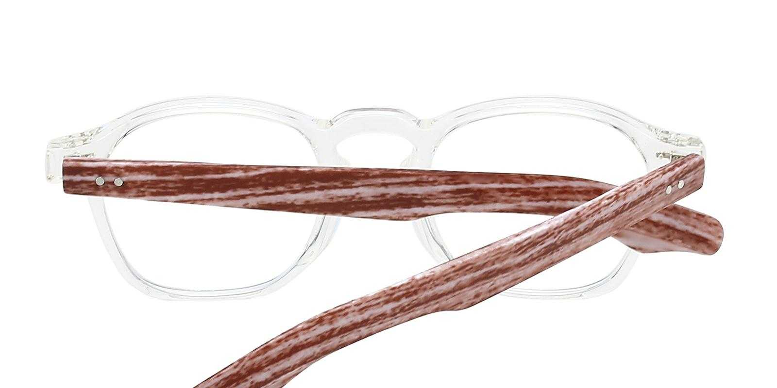 Haywood Fclear TR Eyeglasses , UniversalBridgeFit Frames from ABBE Glasses