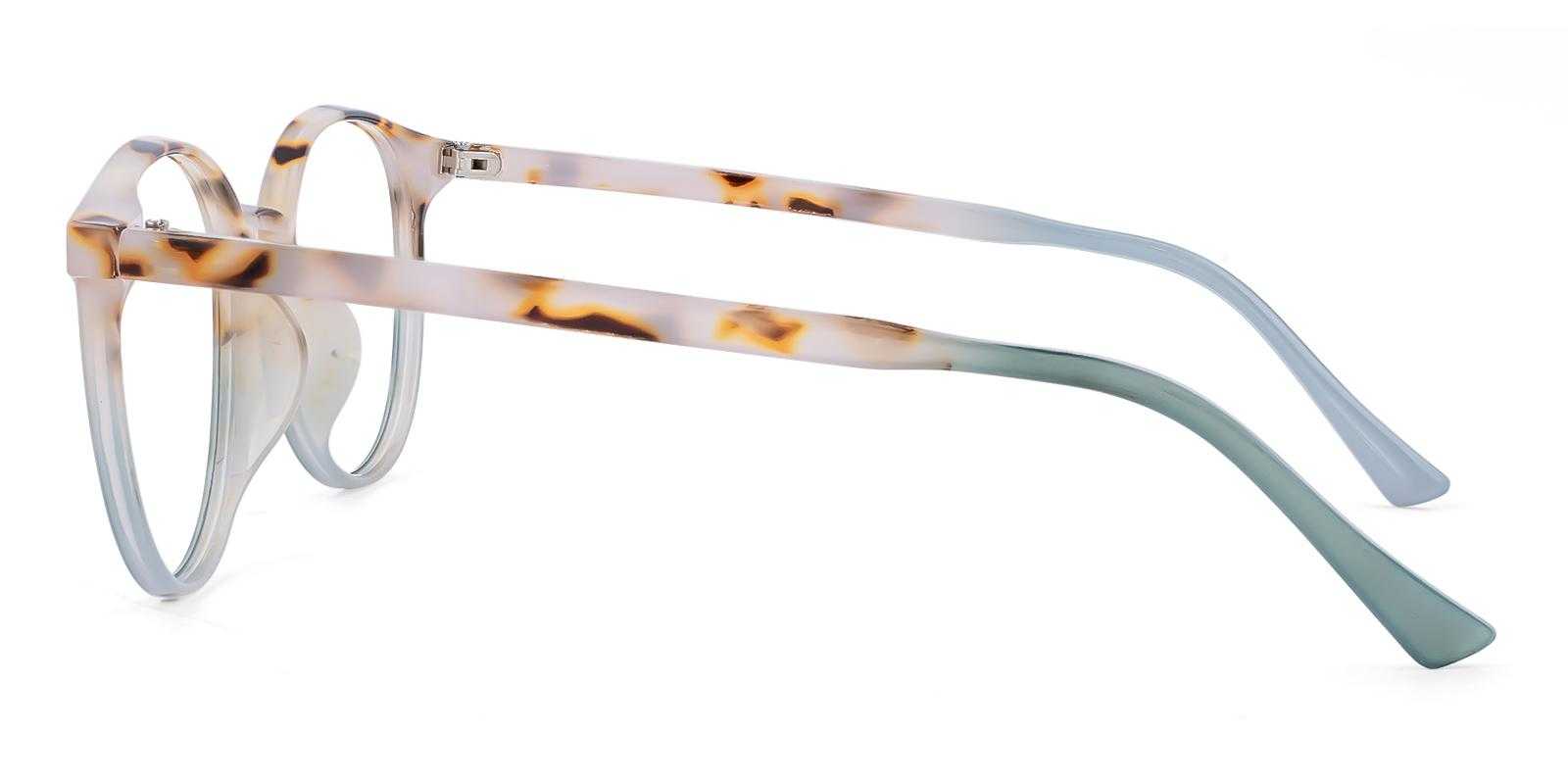 Memphis Green Plastic Eyeglasses , UniversalBridgeFit , Lightweight Frames from ABBE Glasses
