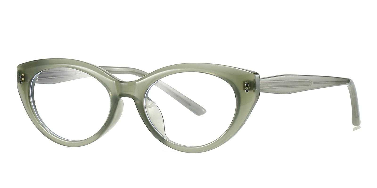 Calavers Green TR Eyeglasses , UniversalBridgeFit Frames from ABBE Glasses