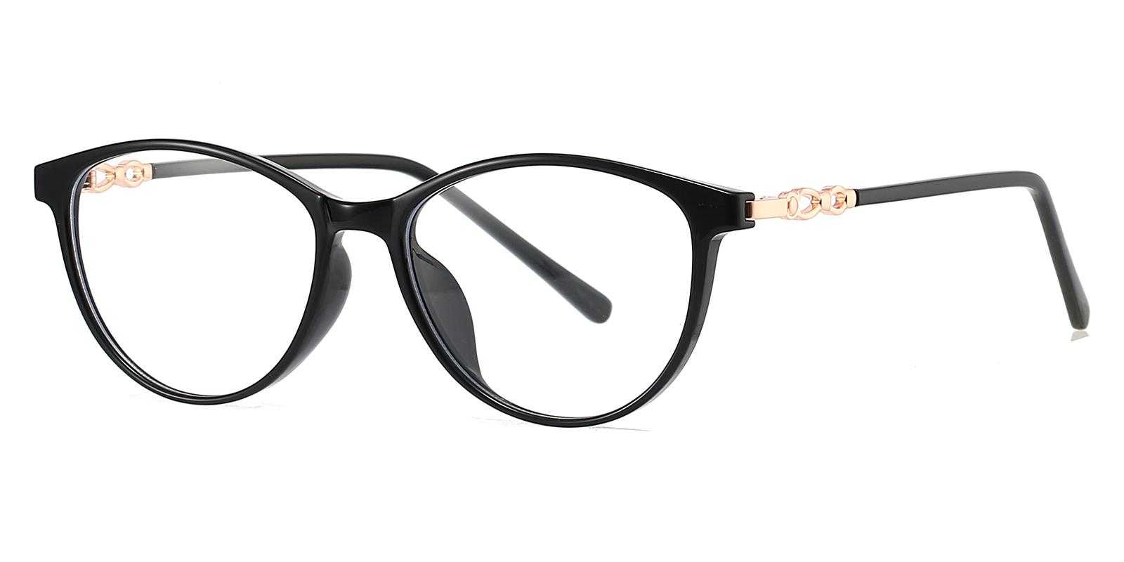 Silber Black TR Eyeglasses , UniversalBridgeFit Frames from ABBE Glasses
