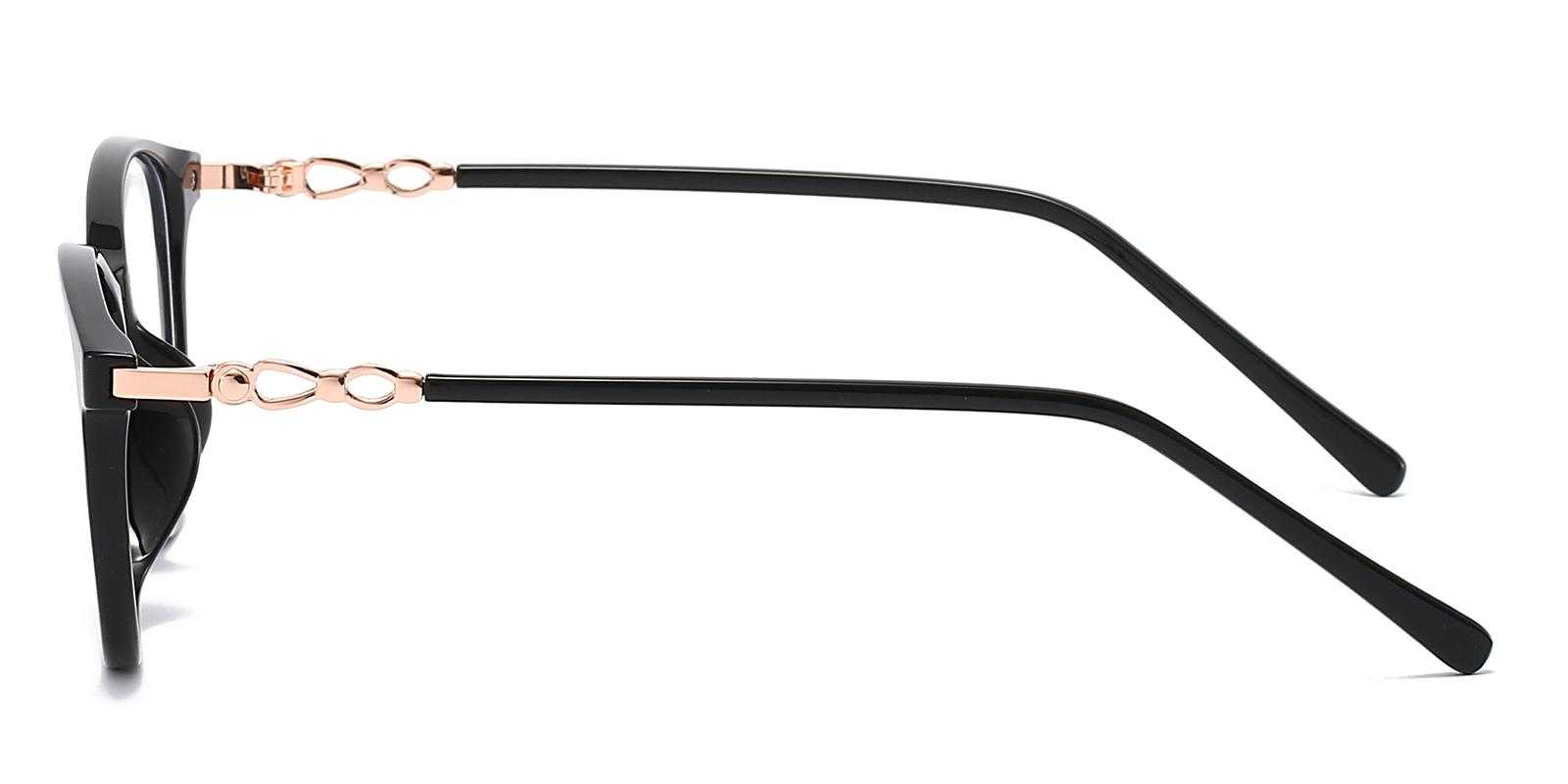 Silber Black TR Eyeglasses , UniversalBridgeFit Frames from ABBE Glasses