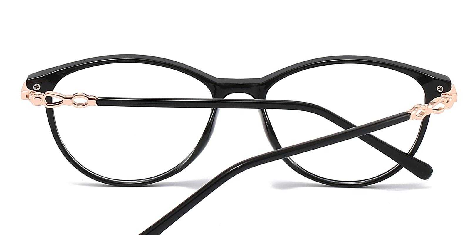 Silber Black TR Eyeglasses , UniversalBridgeFit Frames from ABBE Glasses