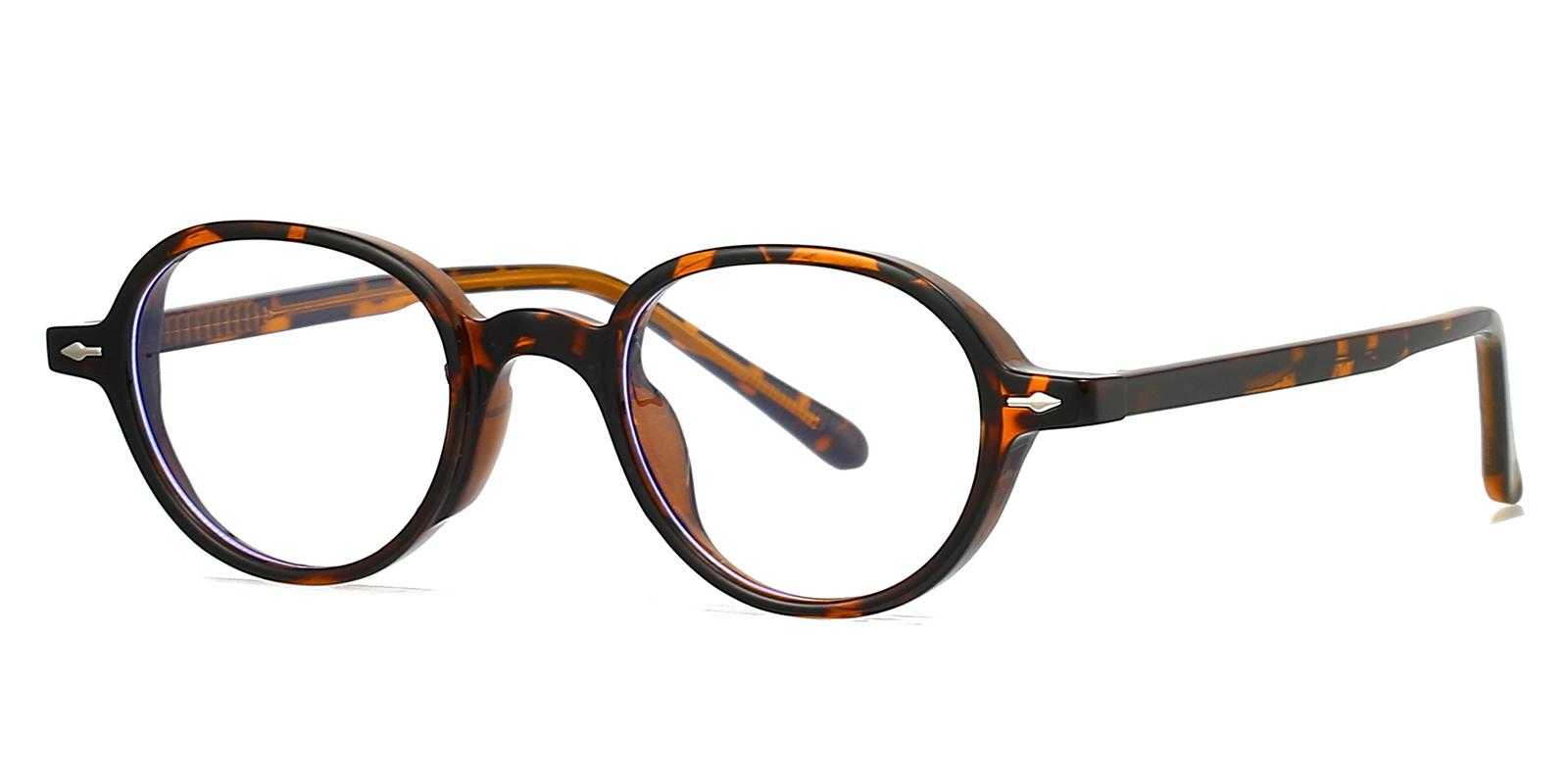 Asheboro Leopard TR Eyeglasses , UniversalBridgeFit Frames from ABBE Glasses
