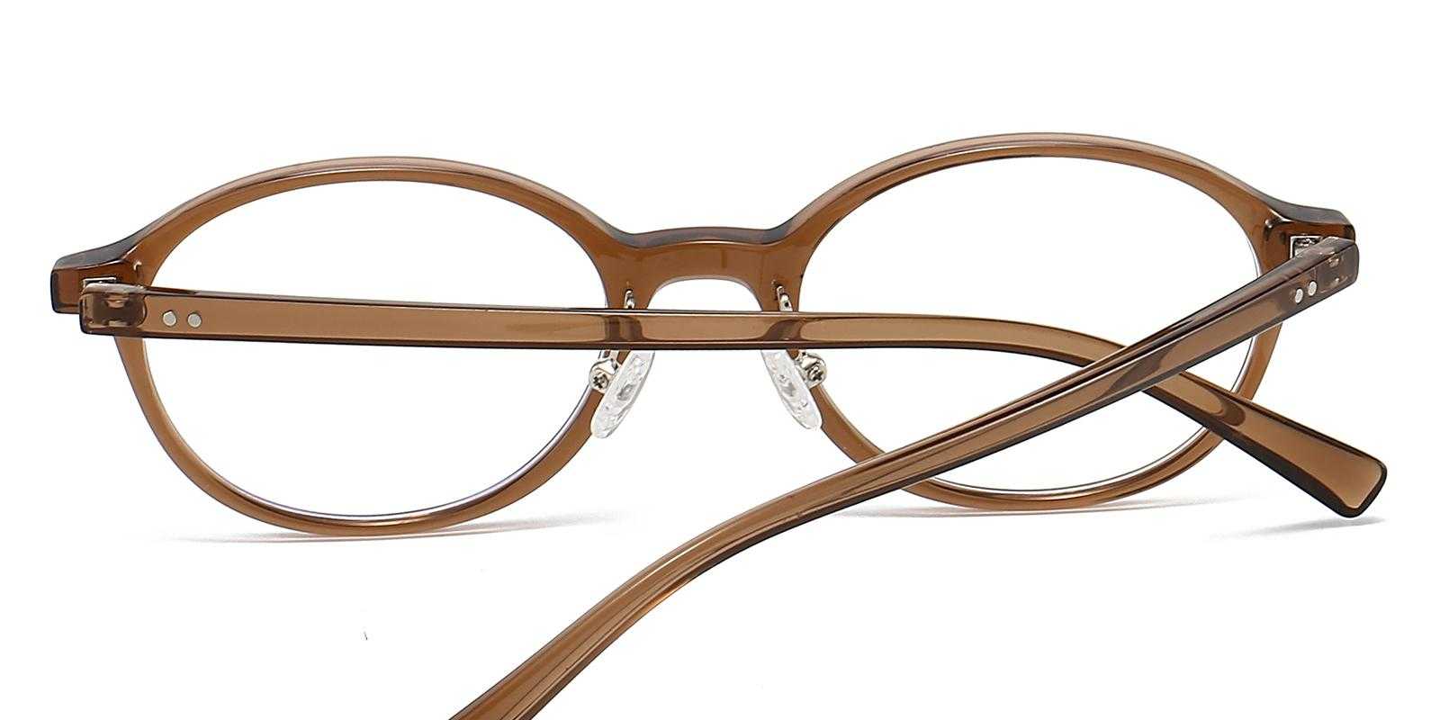 Fermando Brown TR Eyeglasses , NosePads Frames from ABBE Glasses