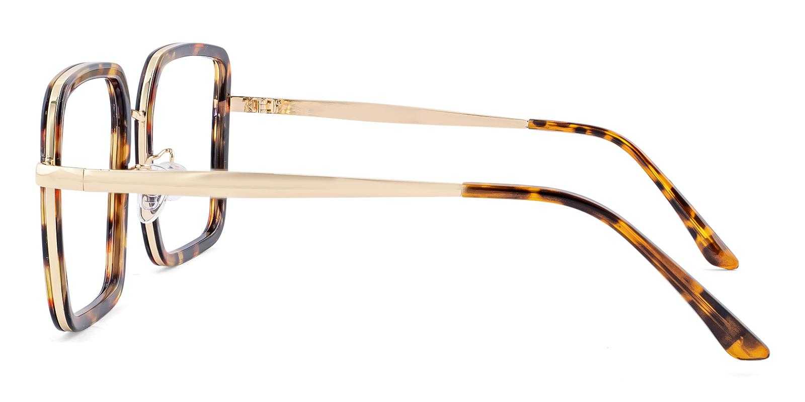 Birmingham Tortoise Metal Eyeglasses , NosePads Frames from ABBE Glasses