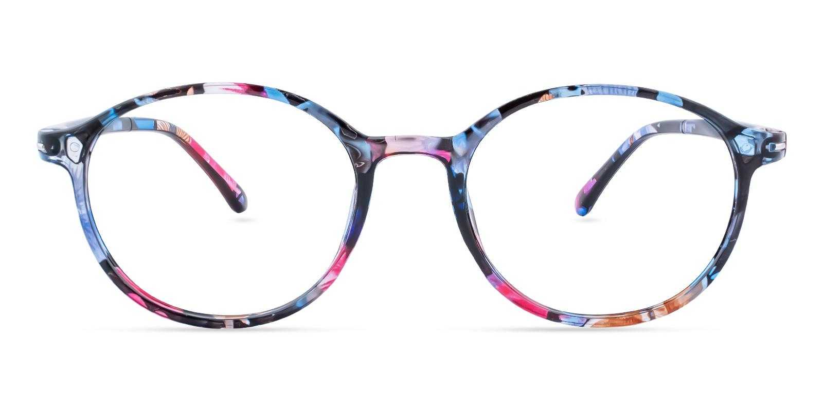 Rokderick Floral Plastic Eyeglasses , UniversalBridgeFit Frames from ABBE Glasses