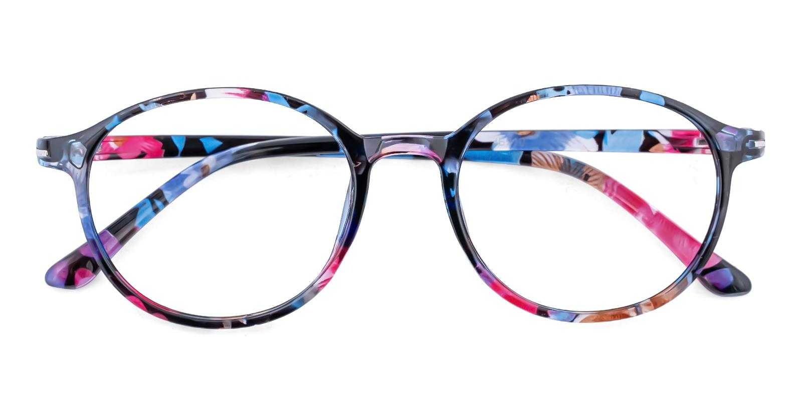 Rokderick Floral Plastic Eyeglasses , UniversalBridgeFit Frames from ABBE Glasses
