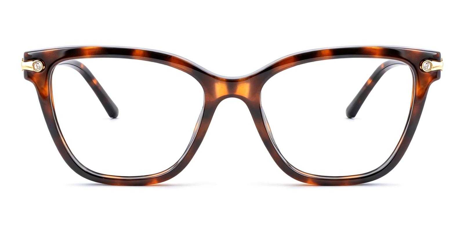 Rebeca Tortoise Plastic Eyeglasses , UniversalBridgeFit Frames from ABBE Glasses