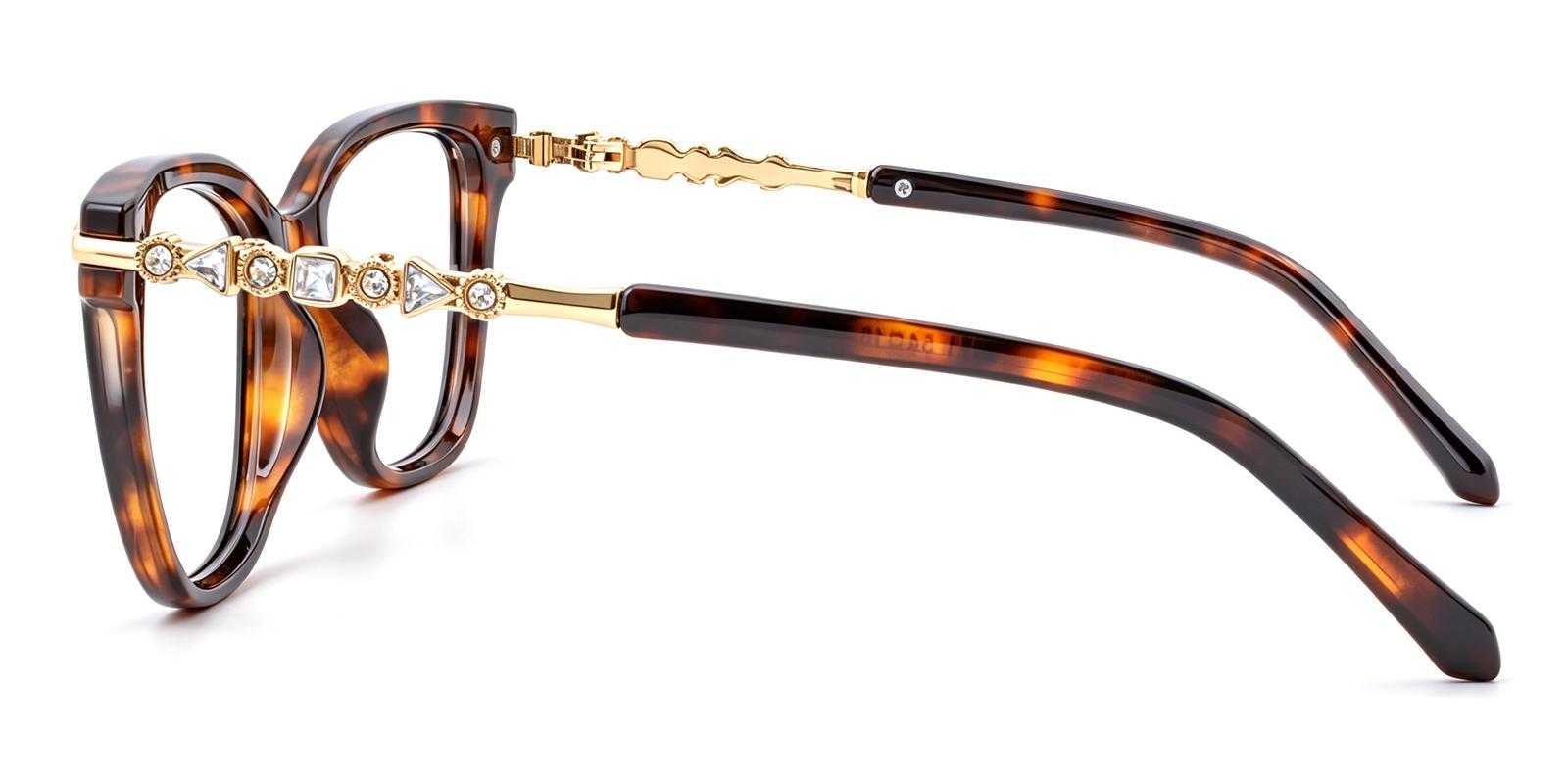 Rebeca Tortoise Plastic Eyeglasses , UniversalBridgeFit Frames from ABBE Glasses