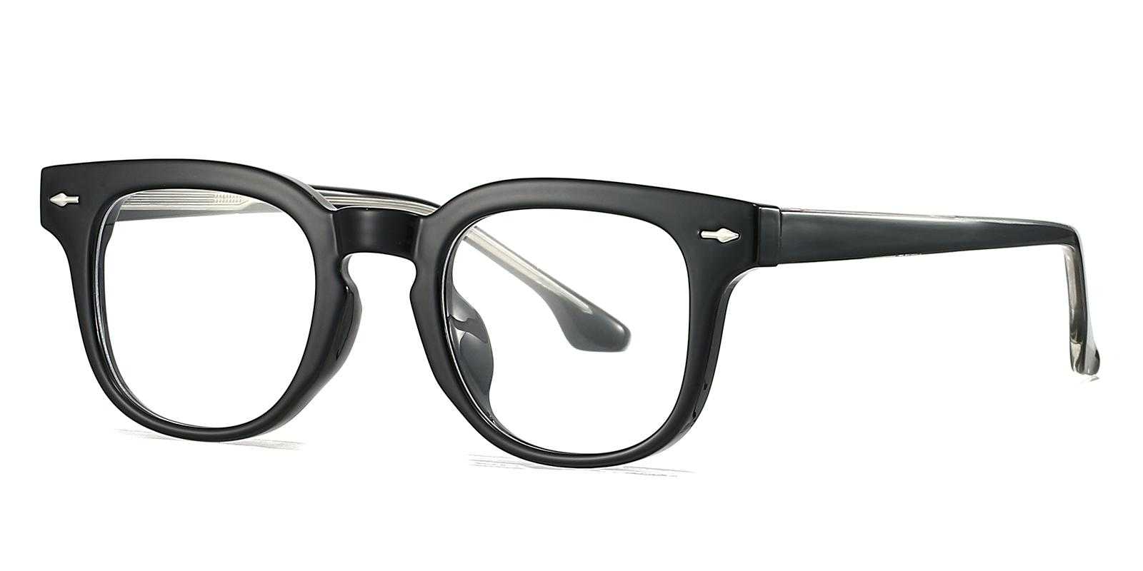 Messager Black TR Eyeglasses , UniversalBridgeFit Frames from ABBE Glasses