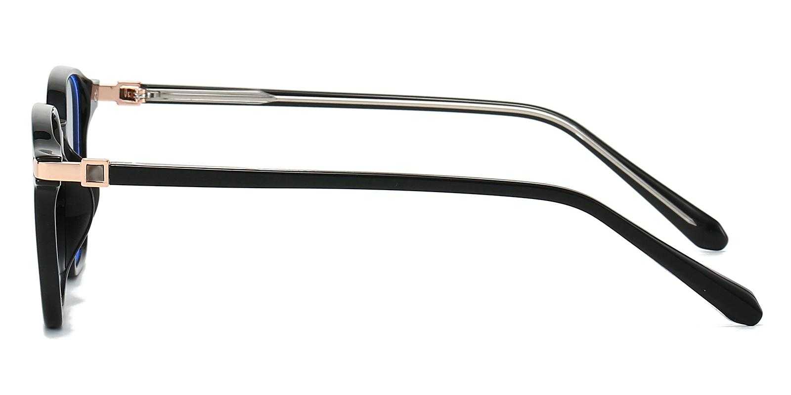 Clubmaster Black TR Eyeglasses , UniversalBridgeFit Frames from ABBE Glasses