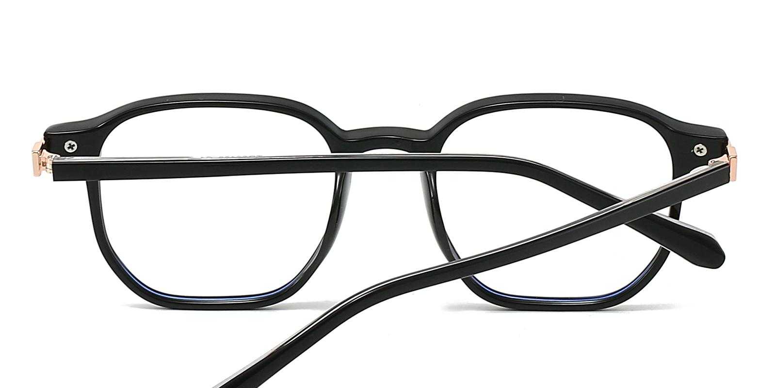 Clubmaster Black TR Eyeglasses , UniversalBridgeFit Frames from ABBE Glasses