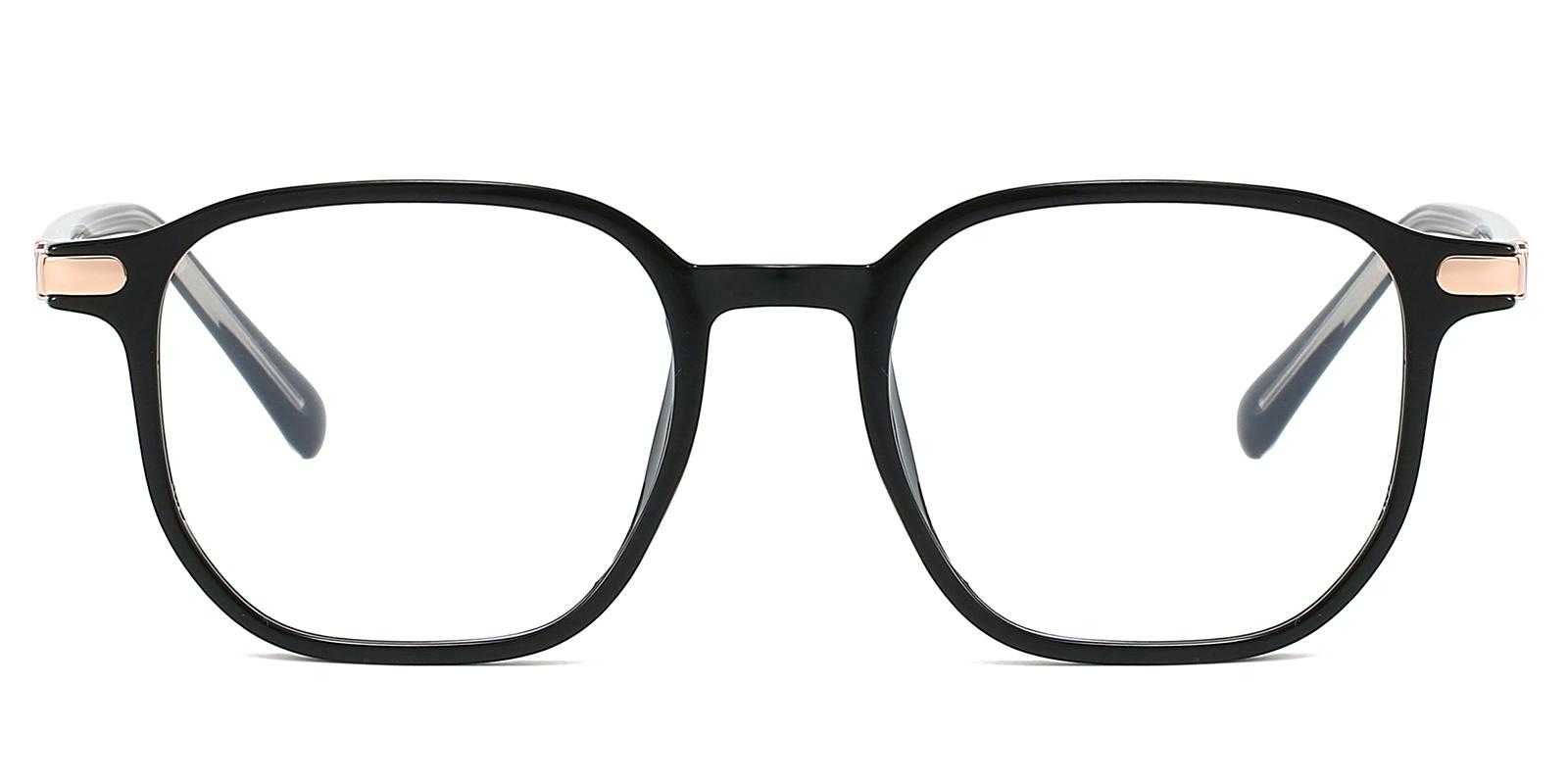 Clubmaster Black TR Eyeglasses , UniversalBridgeFit Frames from ABBE Glasses