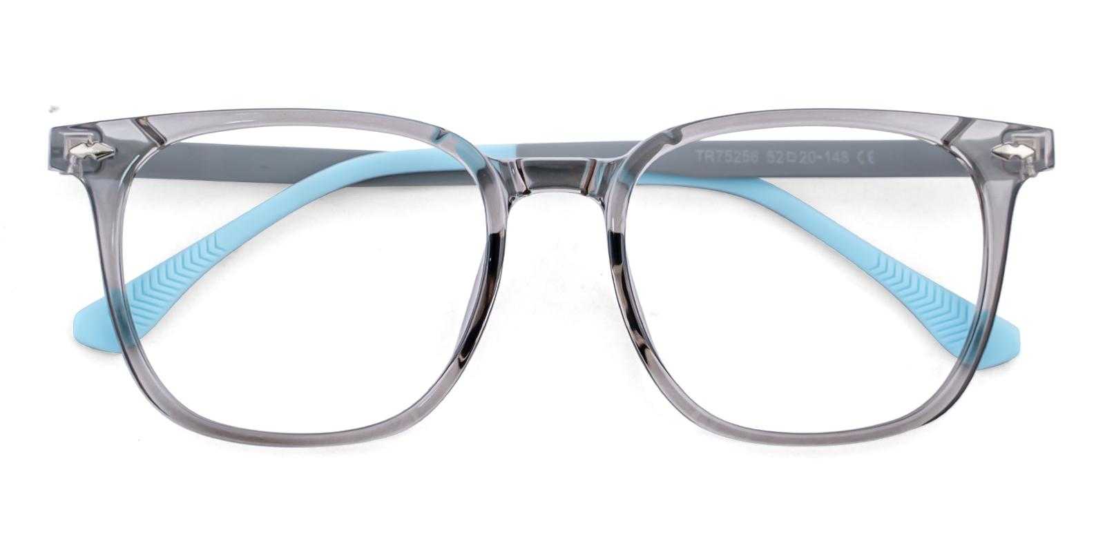 Rally Gray TR Eyeglasses , UniversalBridgeFit Frames from ABBE Glasses