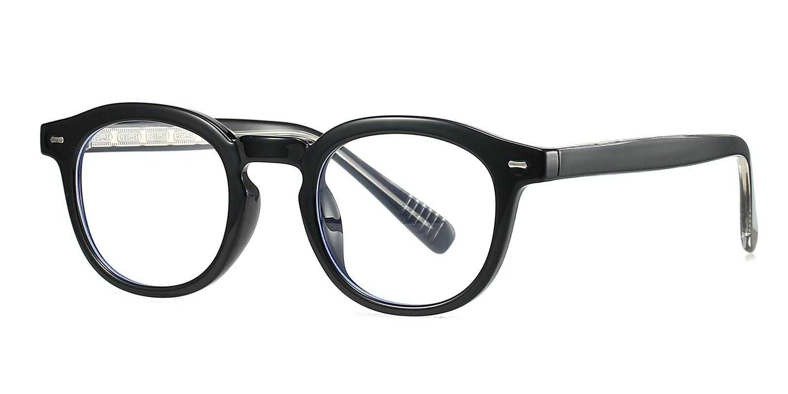 Duchamp Black TR Eyeglasses , UniversalBridgeFit Frames from ABBE Glasses