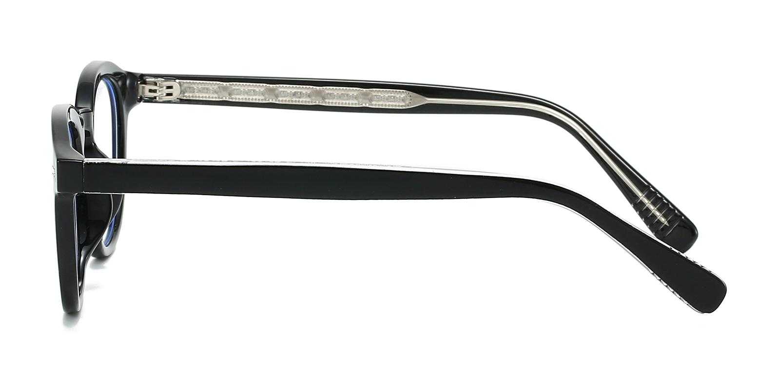 Duchamp Black TR Eyeglasses , UniversalBridgeFit Frames from ABBE Glasses