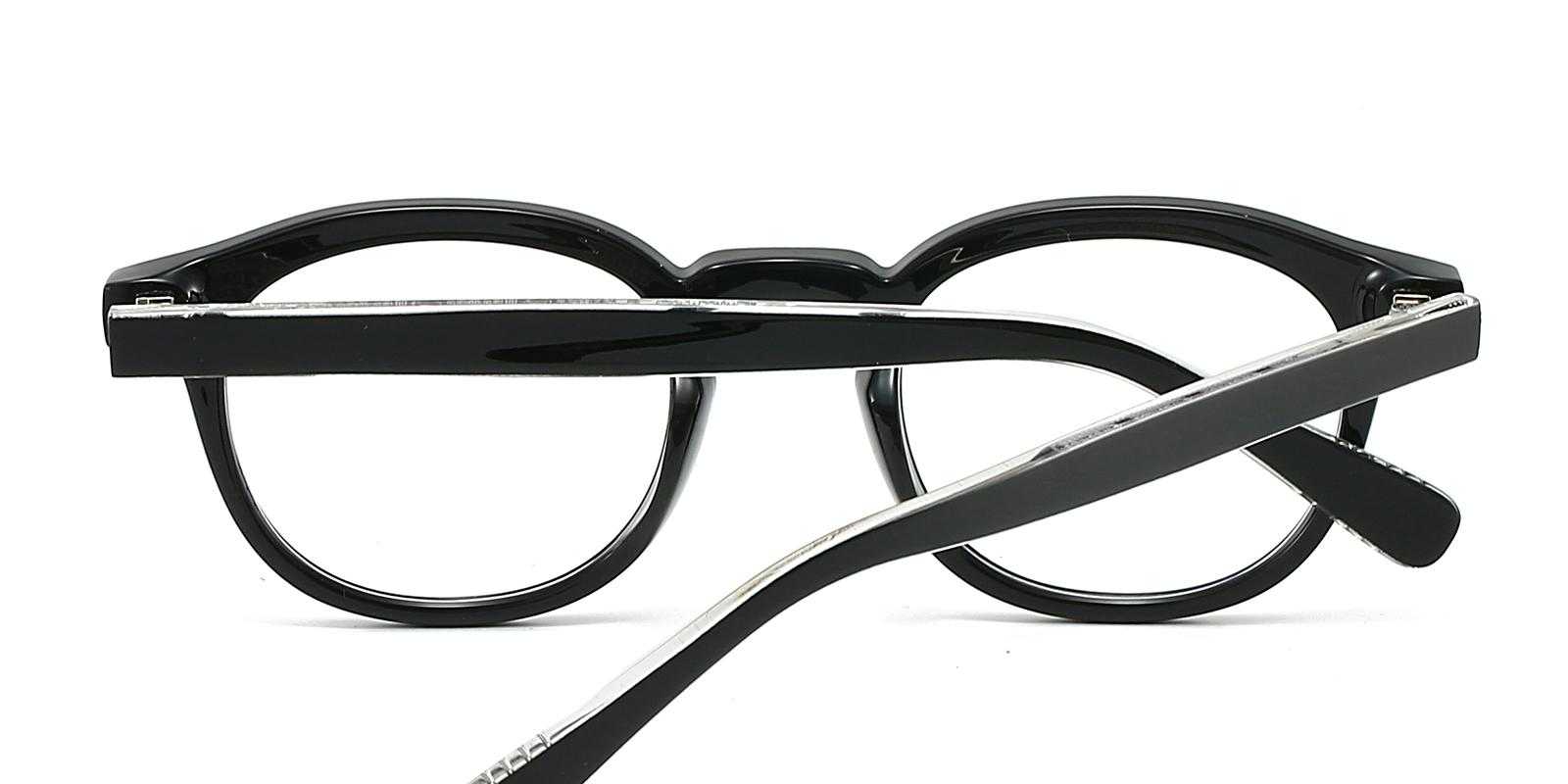 Duchamp Black TR Eyeglasses , UniversalBridgeFit Frames from ABBE Glasses