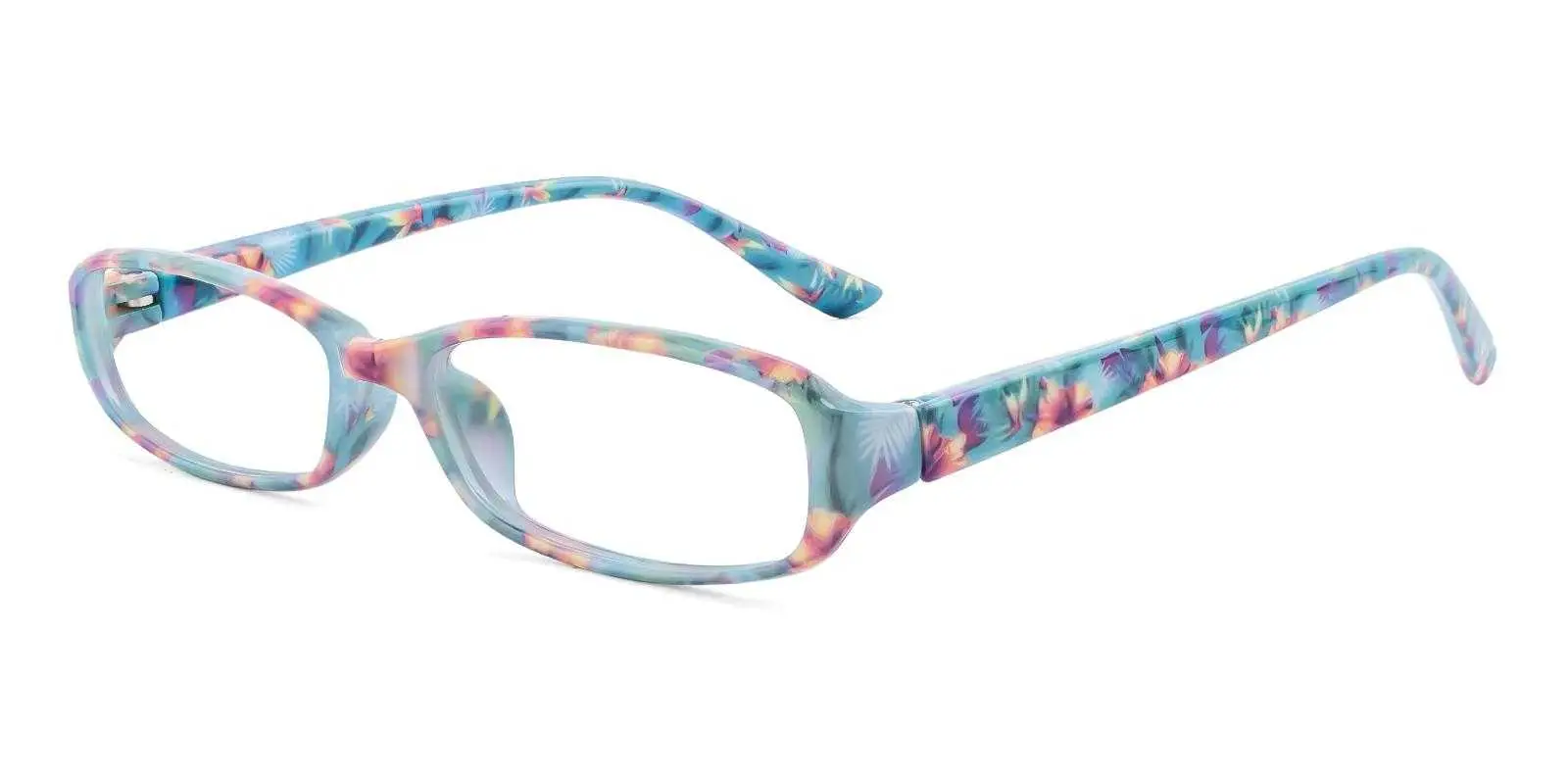 Tasker Green Plastic Eyeglasses , SpringHinges , UniversalBridgeFit Frames from ABBE Glasses