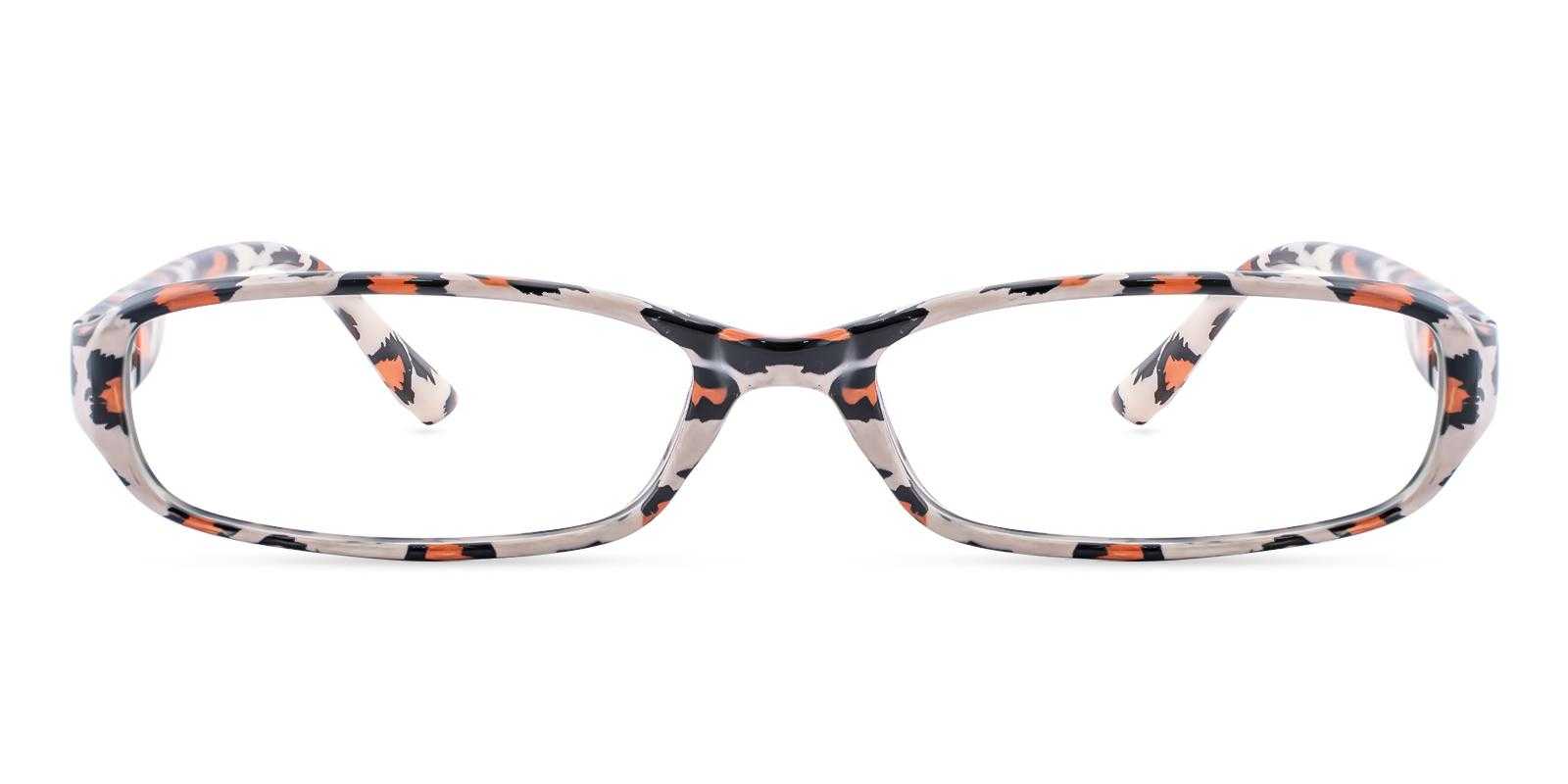 Tasker Leopard Plastic Eyeglasses , SpringHinges , UniversalBridgeFit Frames from ABBE Glasses