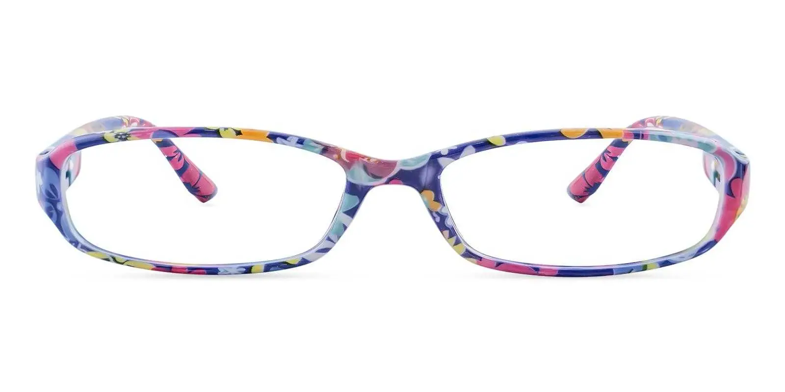 Tasker Purple Plastic Eyeglasses , SpringHinges , UniversalBridgeFit Frames from ABBE Glasses