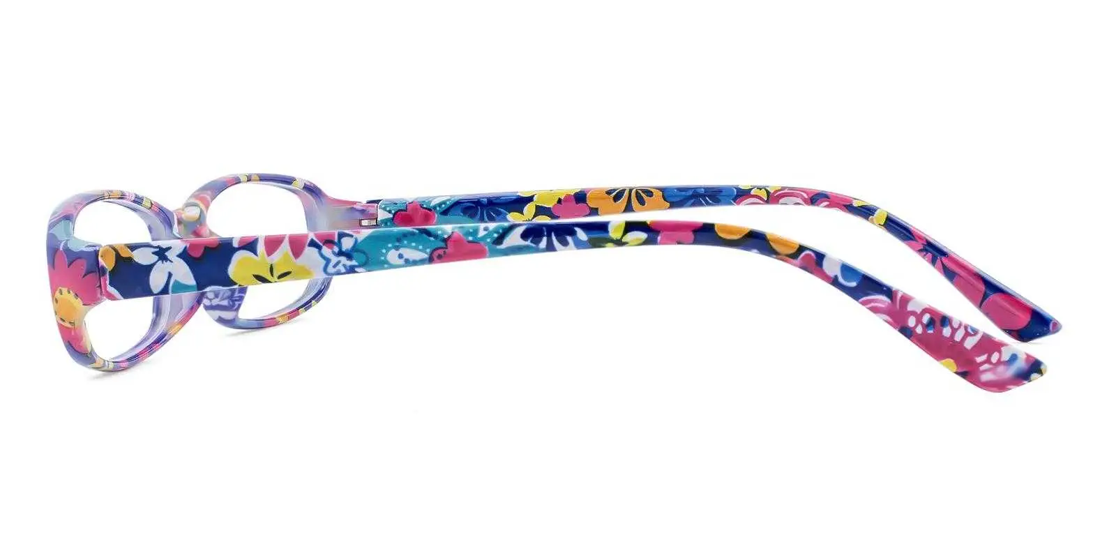 Tasker Purple Plastic Eyeglasses , SpringHinges , UniversalBridgeFit Frames from ABBE Glasses