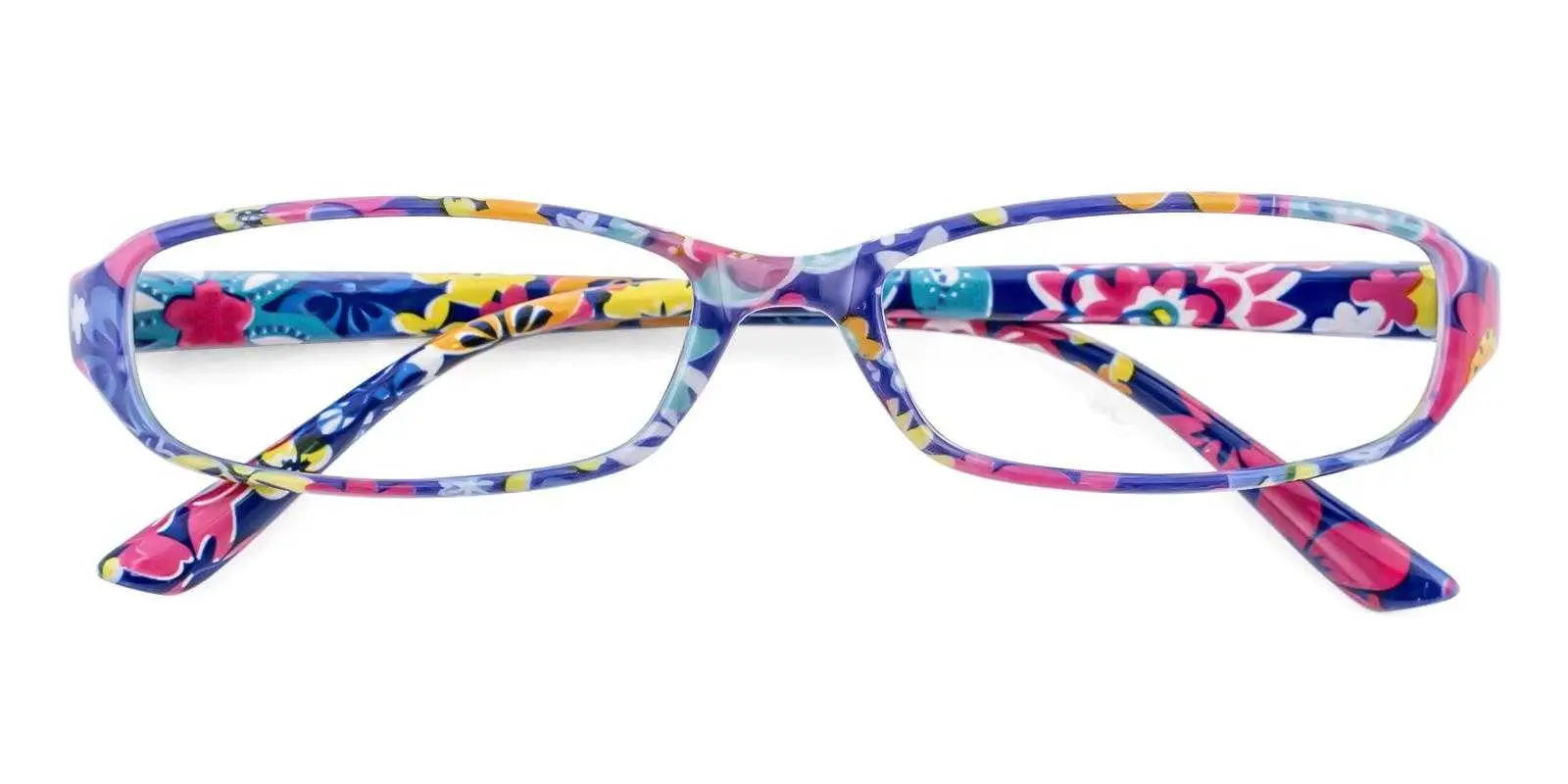 Tasker Purple Plastic Eyeglasses , SpringHinges , UniversalBridgeFit Frames from ABBE Glasses