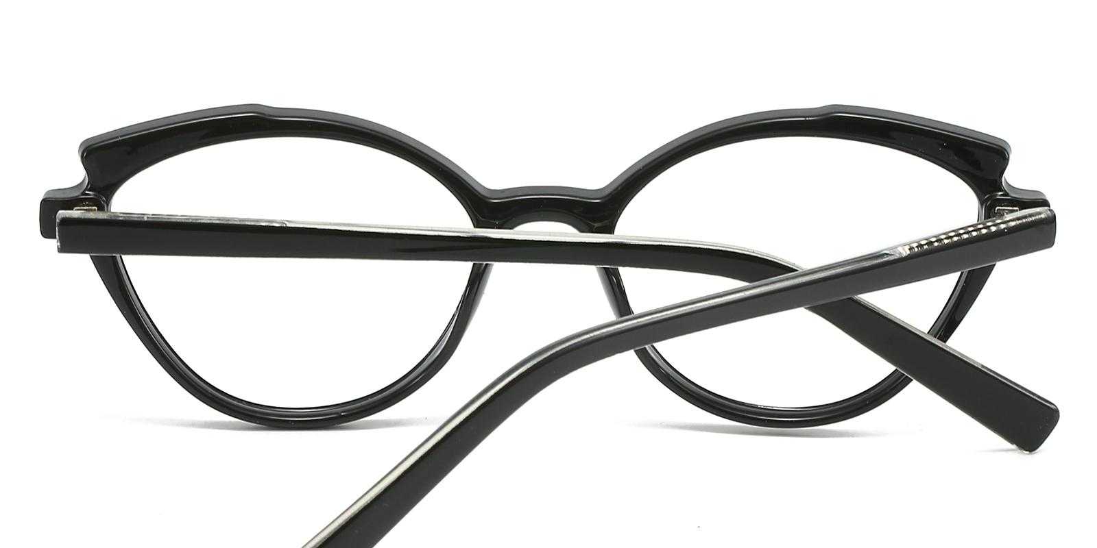 Team Black Plastic Eyeglasses , UniversalBridgeFit Frames from ABBE Glasses