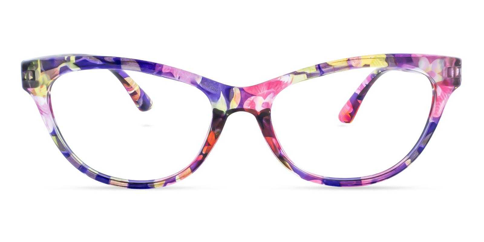 Exchange Purple Plastic Eyeglasses , UniversalBridgeFit Frames from ABBE Glasses