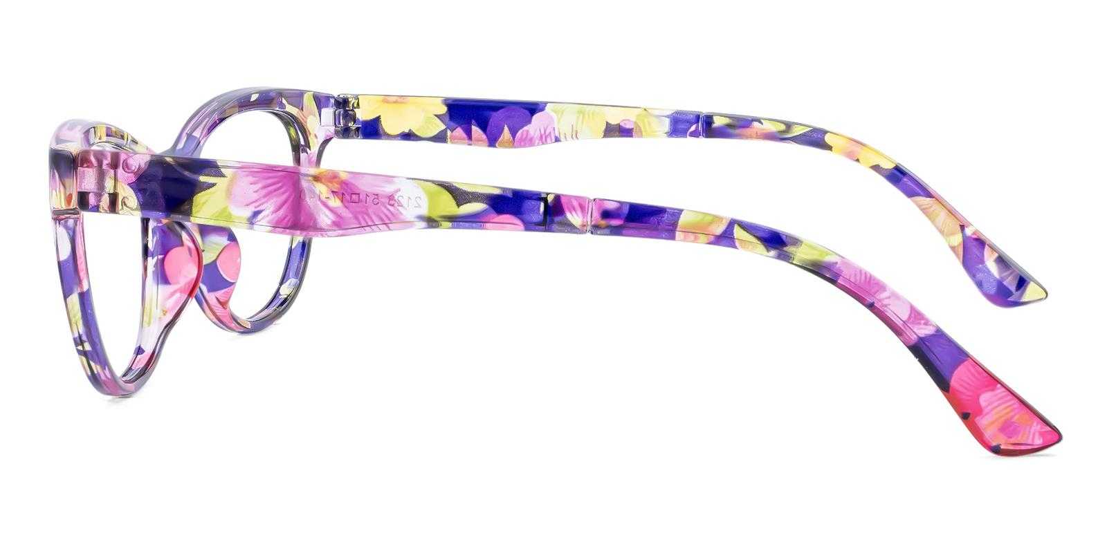 Exchange Purple Plastic Eyeglasses , UniversalBridgeFit Frames from ABBE Glasses