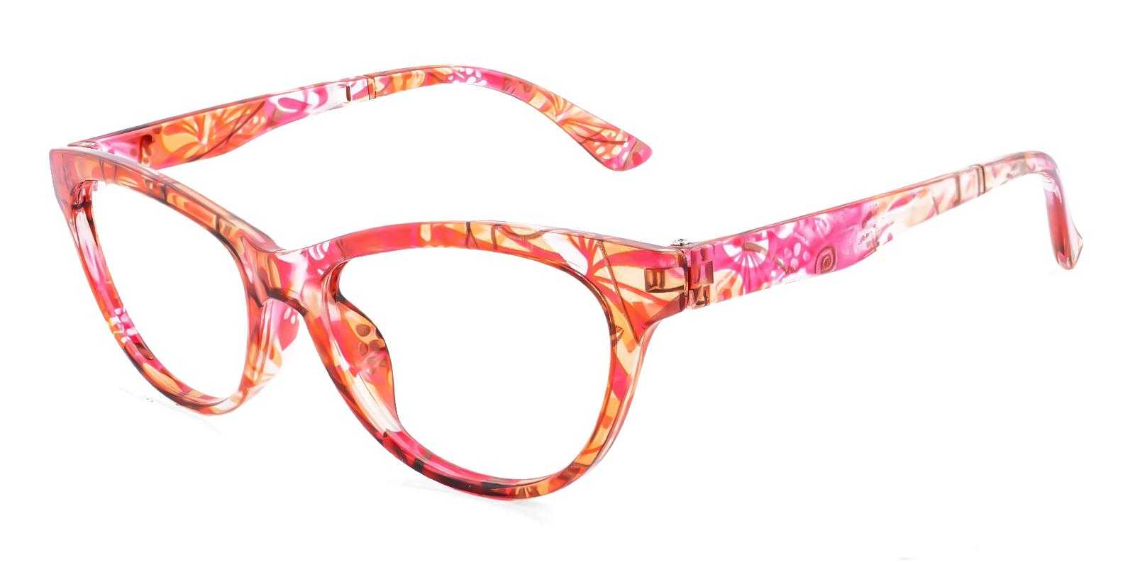 Exchange Red Plastic Eyeglasses , UniversalBridgeFit Frames from ABBE Glasses